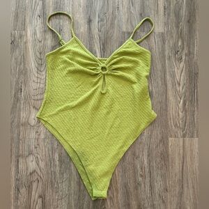 Green Tank Bodysuit